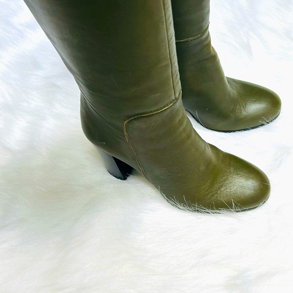 Kenneth Cole Green Tall Leather Boot - Picture 5 of 7